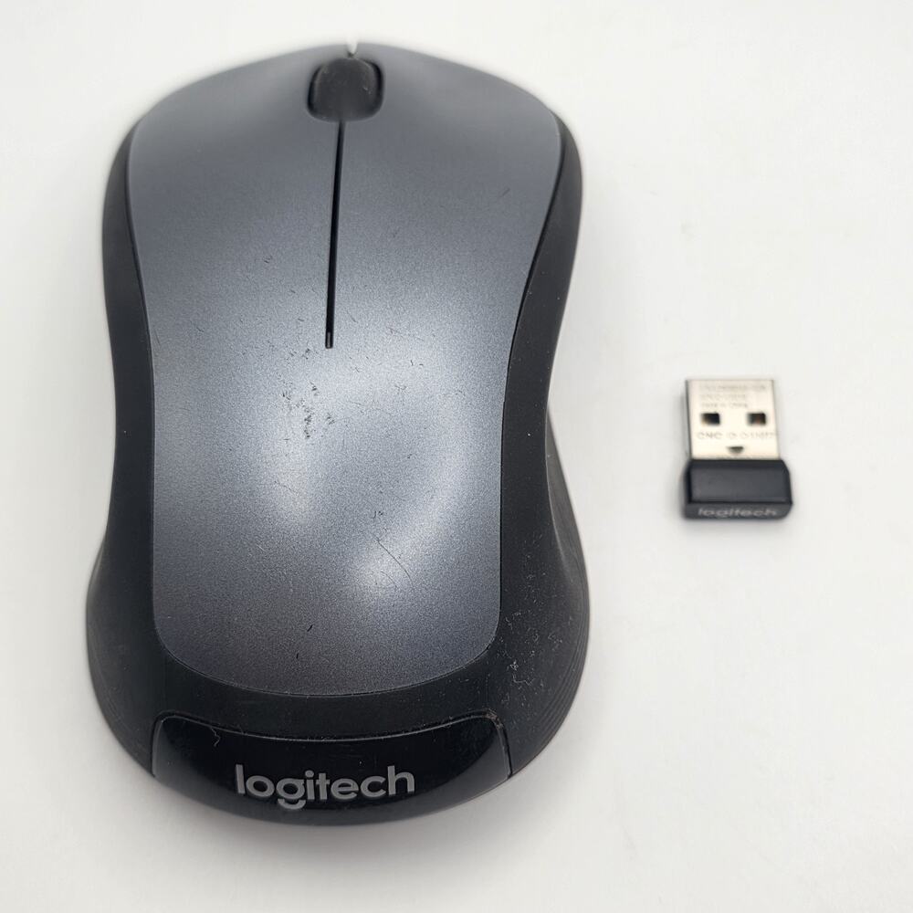 Logitech M310 Wireless Optical Mouse Black w/ USB Unifying Receiver Tested